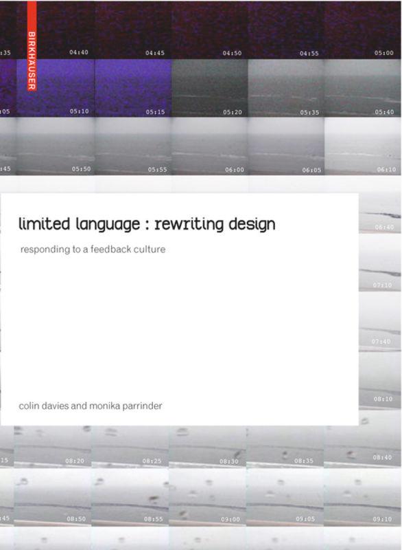 limited language: rewriting design's cover
