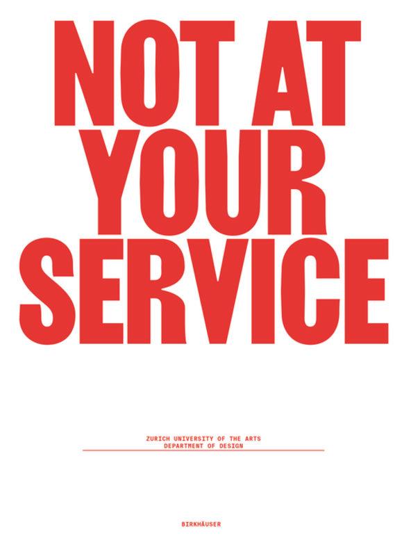 Not at Your Service's cover