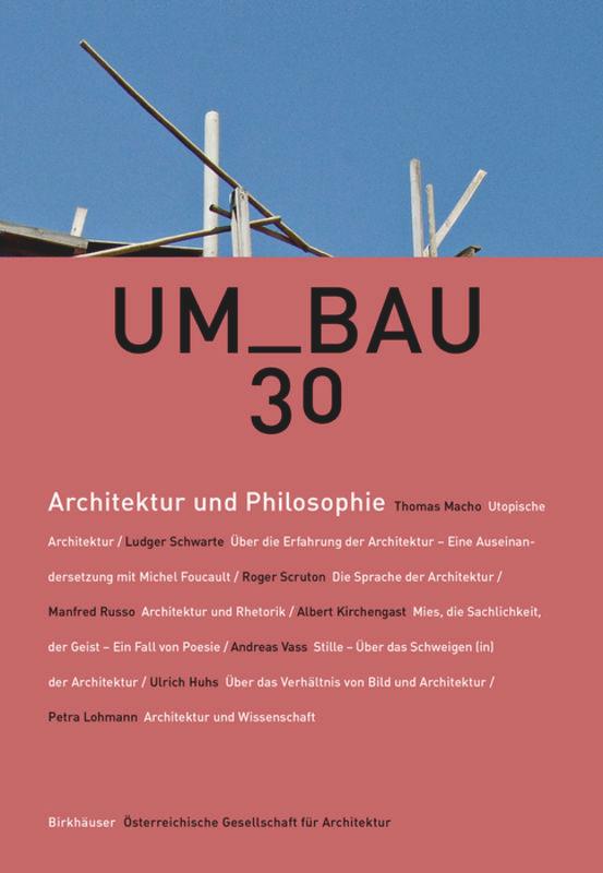 Architektur und Philosophie's cover