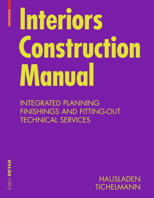 Interiors Construction Manual's cover