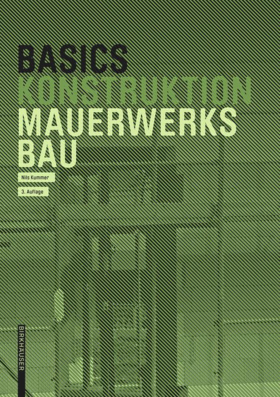 Basics Mauerwerksbau's cover