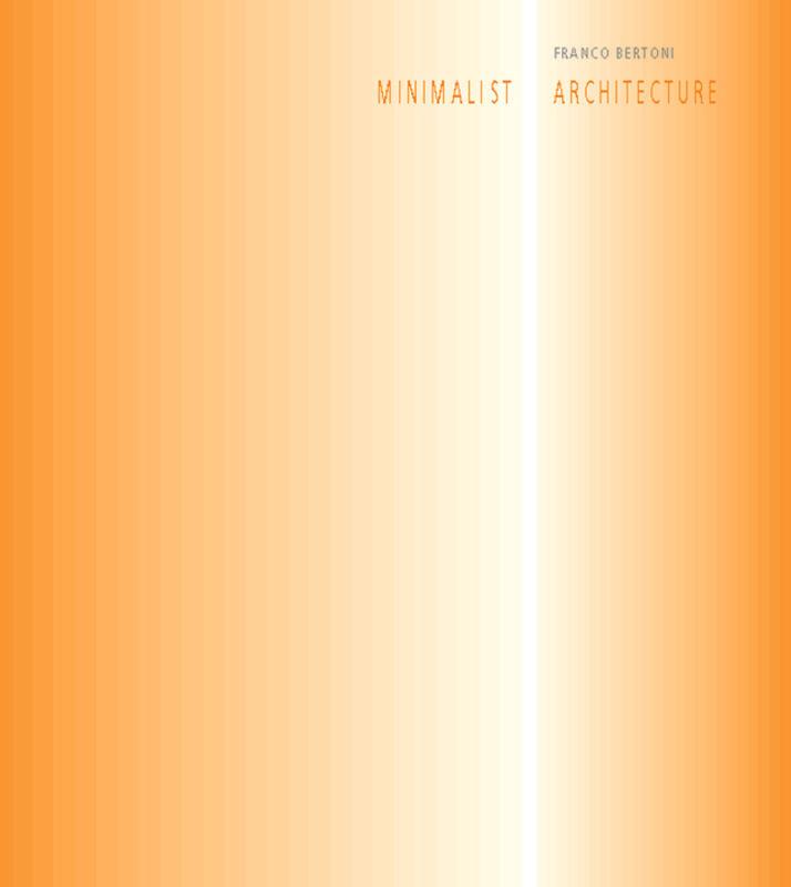 Minimalist Architecture's cover