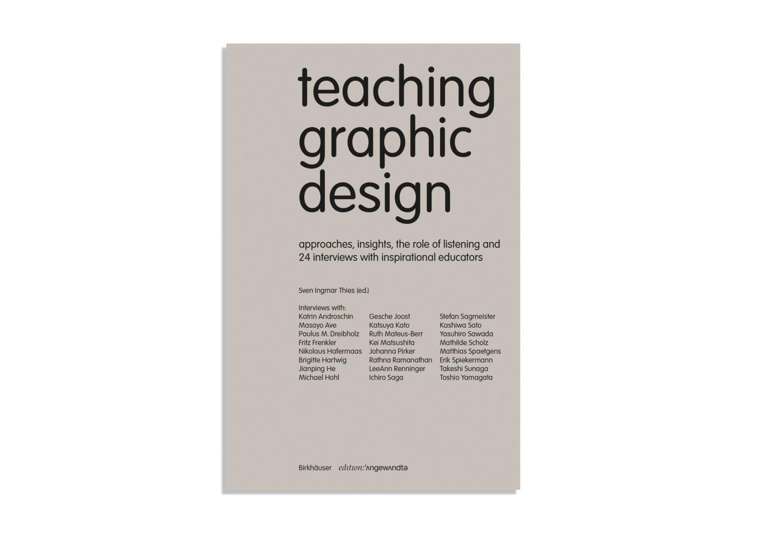 Teaching Graphic Design | Book presentation